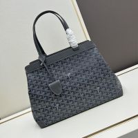 Goyard Bellechasse Biaude PM Bag In Goyardine Canvas Grey