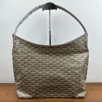 Goyard Boheme Hobo Bag In Goyardine Claire-Voie Canvas Green