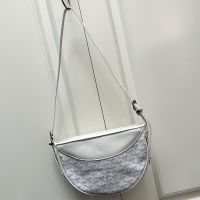 Goyard Hirondelle Bag In Goyardine Canvas White