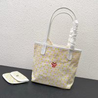 Goyard Mini Saint Louis Reversible Tote In Exclusive Colours Goyardine Claire-Voie Canvas Yellow