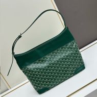 Goyard Grenadine Hobo Bag In Goyardine Canvas Green