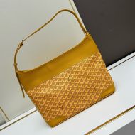 Goyard Grenadine Hobo Bag In Goyardine Canvas Yellow
